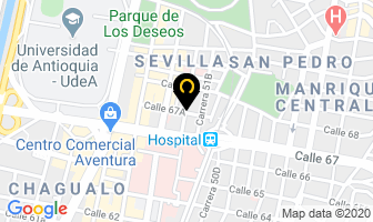 Mapa de Centro San Camilo Ltda en Medellín
