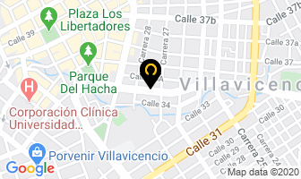 Mapa de Centro Solla en Villavicencio