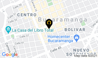 Mapa de Centro Sport en Bucaramanga