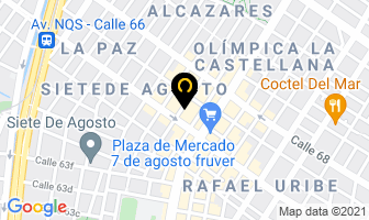 Mapa de Centro Suzuki en Bogotá D.C
