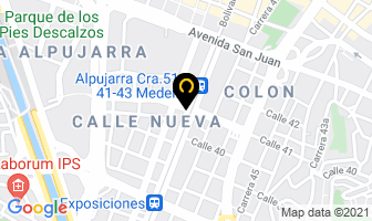 Mapa de Centro Técnico Minero en Medellín