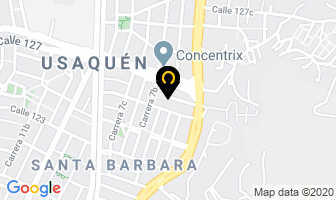 Mapa de Centro Técnico Ortopédico Ltda en Bogotá D.C