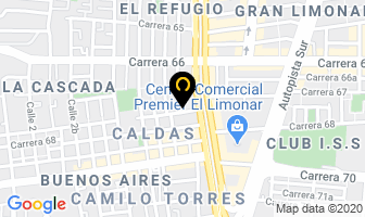 Mapa de Centro Técnicomecánico Del Pacífico Ltda. en Cali