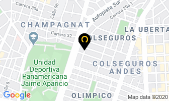 Mapa de Centro Terapeutico Integral Fonopsi en Cali