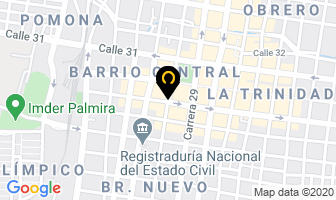 Mapa de Centro Tintas en Palmira