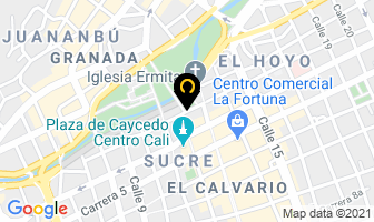 Mapa de Centro Tintas Y Cintas. en Cali