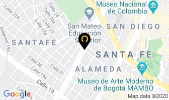 Mapa de Centro U A Z en Bogotá D.C
