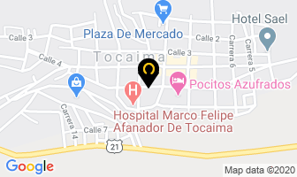 Mapa de Centro Vacacional Villa Alejandra en Tocaima