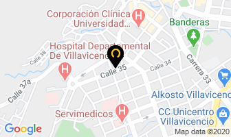 Mapa de Centro Visual en Villavicencio