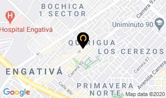 Mapa de Centro Visual Via Optica en Bogotá D.C