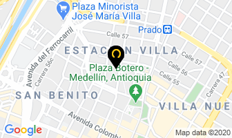 Mapa de Centroavisos Digital en Medellín