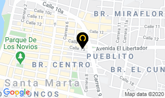 Mapa de Centrodent en Santa Marta