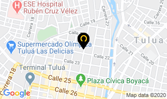 Mapa de Centromaquinas Ltda. en Tulua