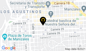 Mapa de Centromotos en Manizales