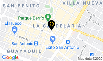Mapa de Centros De Estudios Etnicos en Medellín
