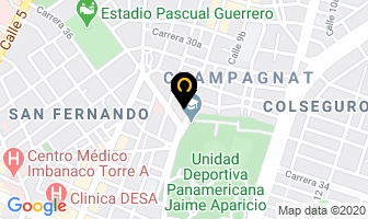 Mapa de Centrosur Plaza en Cali