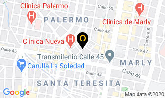 Mapa de Cepalc en Bogotá D.C