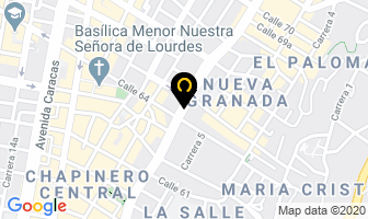 Mapa de Cepeda Cárdenas Eugenia C. en Bogotá D.C