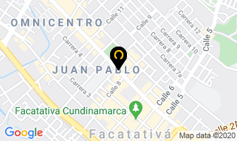 Mapa de Ceramicas Casa Innova en Facatativá