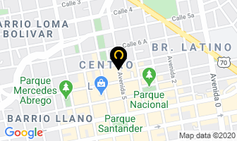 Mapa de Ceramigres S.a. en Cúcuta