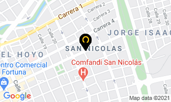 Mapa de Ceramigres S.a. en Cali