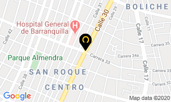 Mapa de Ceramigres S.a. en Barranquilla