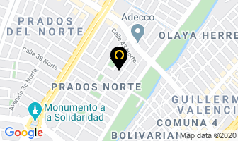 Mapa de Cerería Selecta Ltda en Cali