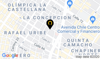 Mapa de Cergetec en Bogotá D.C