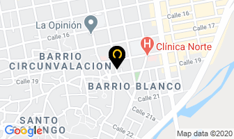 Mapa de Cerón Ojeda Germán Alonso en Cúcuta