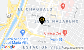 Mapa de Cerradobles J.m. en Medellín