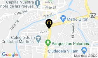 Mapa de Cerrajeria Angar en Girón