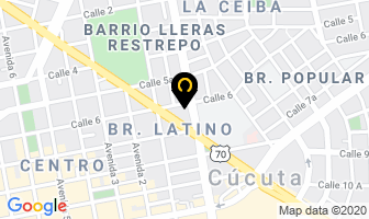 Mapa de Cerrajería Lleras en Cúcuta