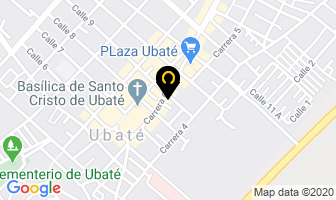 Mapa de Cerrajeria Principal en Ubaté