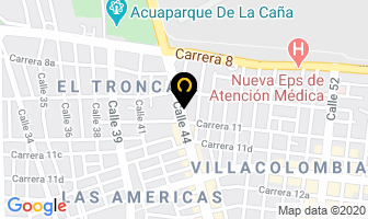 Mapa de Cerrajeros Lyjd en Cali