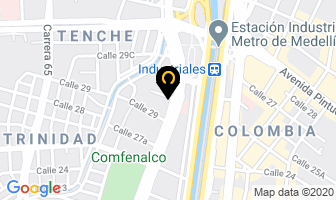 Mapa de Cerramientos Constructivos S.a. en Medellín
