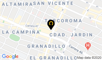 Mapa de Certicol en Barranquilla