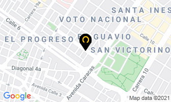 Mapa de Certified Specialized Technical Translations - 1A Tempus en Bogotá D.C