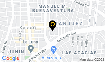 Mapa de Cervevalle en Cali