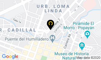 Mapa de Cervezas Y Cervezas en Popayán