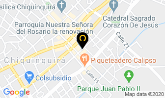 Mapa de Cesar Augusto Lucas Ortegon en Chiquinquirá