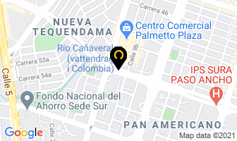 Mapa de Cesar Augusto Marmolejo Tejada en Cali