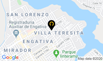 Mapa de Cesar Augusto Rincon Romero en Bogotá D.C
