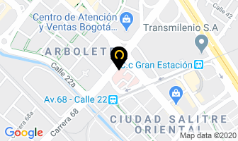 Mapa de Cesar Eduardo Alvarez Quintero en Bogotá D.C