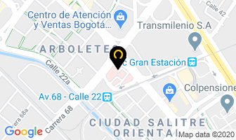 Mapa de Cesar Gonzalez Ardila en Bogotá D.C