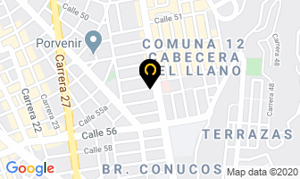 Mapa de Cesar Martin Caceres en Bucaramanga