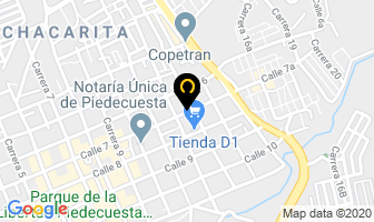 Mapa de Cesgo Sh en Piedecuesta