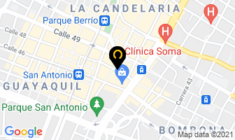 Mapa de Céspedes Robledo Pedro Luis en Medellín