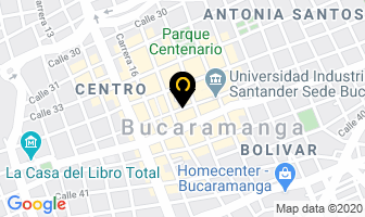 Mapa de Cess Ltda. en Bucaramanga