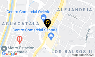 Mapa de Cest La Vie Bread & Coffee en Medellín