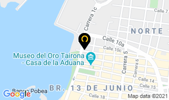 Mapa de Cettandina S.a. en Santa Marta